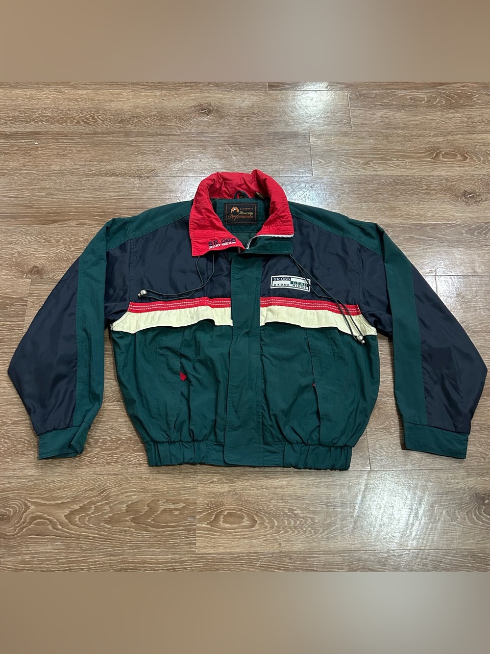 Vintage Stoneridge Performance Boat Gear Windbreaker Jacket Mens M Sailing
